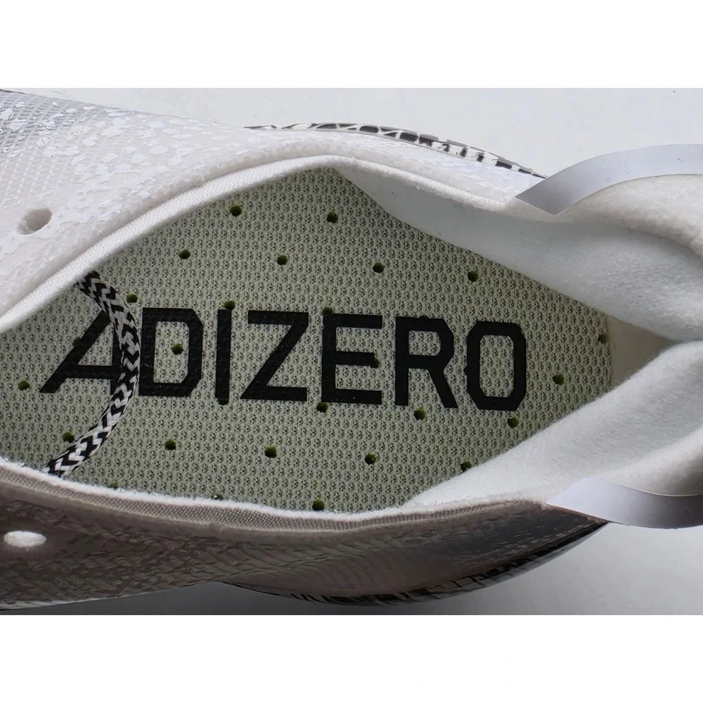 Adidas Adizero Electric Mens 13 White Black Football Cleats‎ Shoes IE8867 NWT